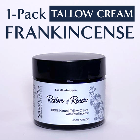 1-Pack Frankincense Restore & Renew Tallow Cream