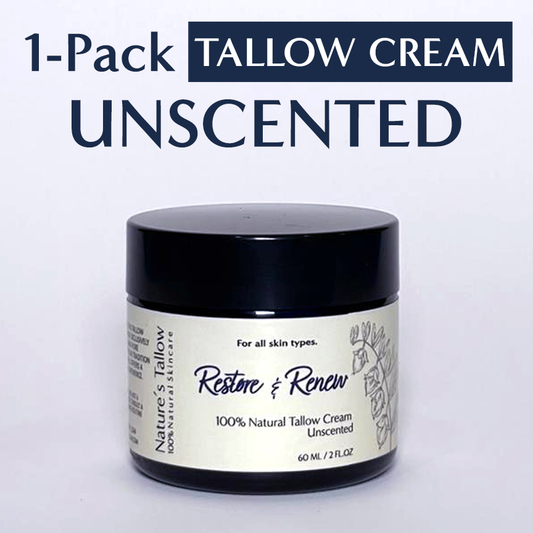 1-Pack Unscented Restore & Renew Tallow Cream