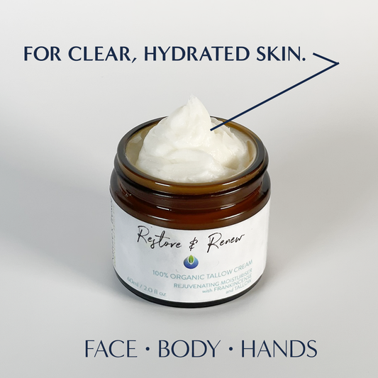 3-Pack = 2 Lavender + 1 Unscented Restore & Renew Tallow Cream | FREE SHIPPING🚚
